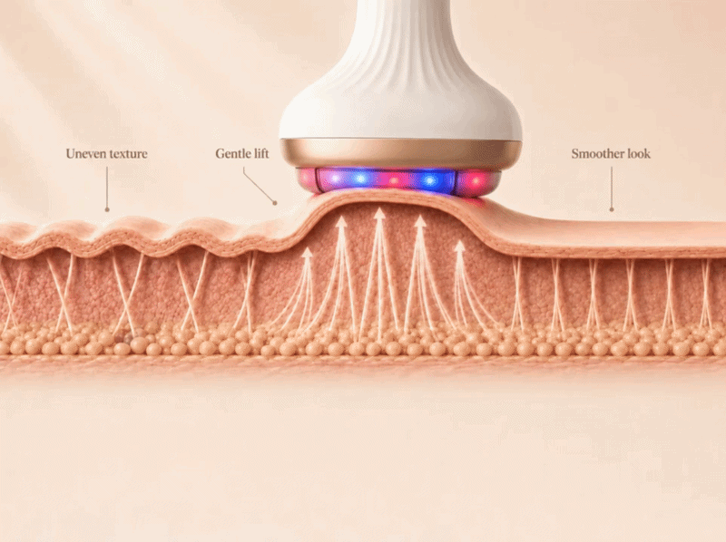 Sculptra device close-up